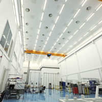 Laboratory Wall Protection at Surrey Satellite Technology Building